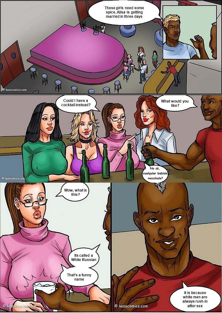 Interracial & Cuckold Comics - Girls night out